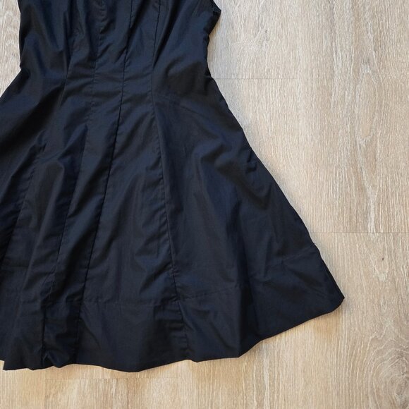 A New Day Corset Woven Mini A-Line Cotton Dress Size 4 Square Neck New With Tags - Picture 12 of 17